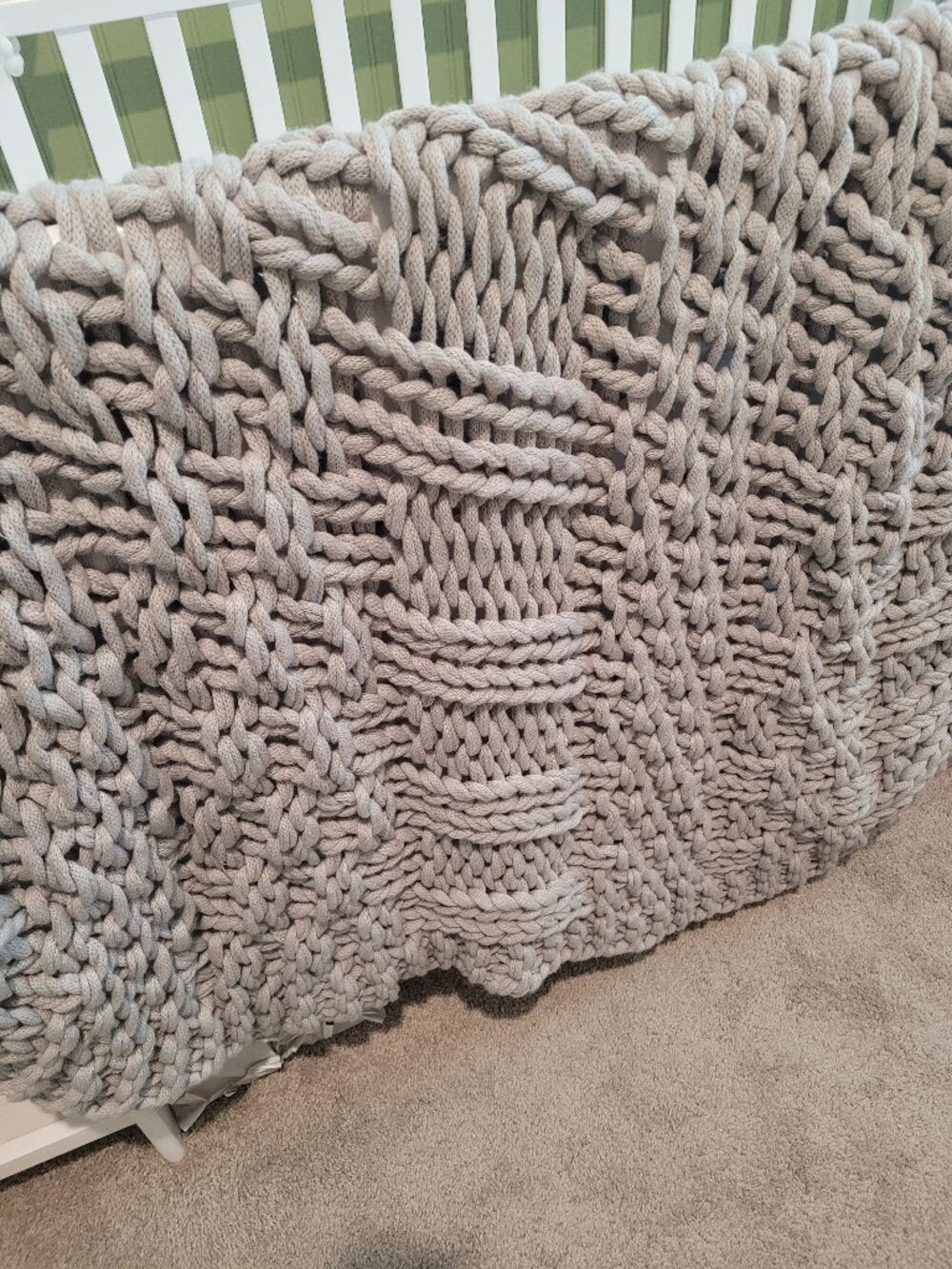 West Elm Weighted Blanket in Gray